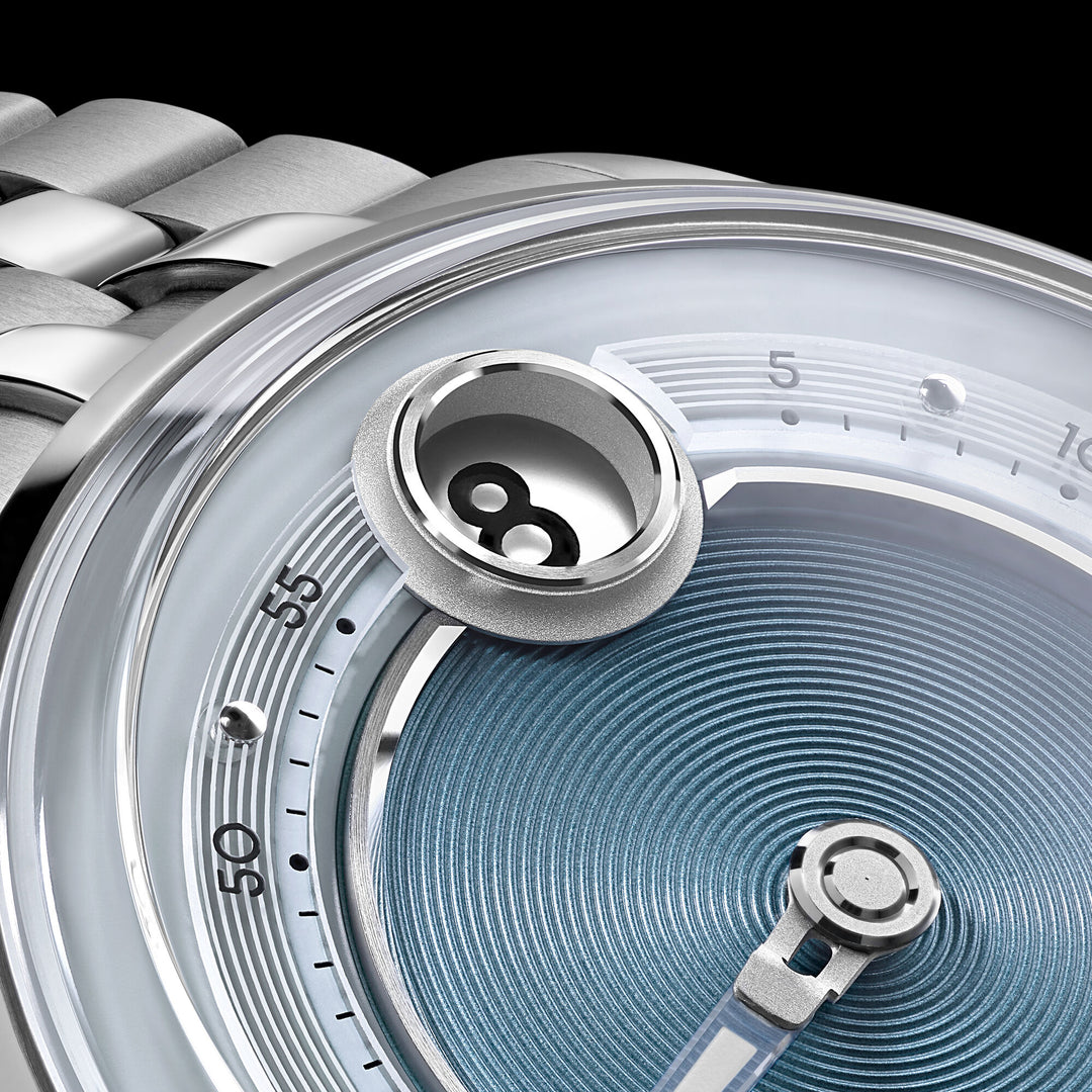 Relógio Christopher Ward C01-39AJH4-S00B0-B1 C1 Jump Hour Mk V 39mm