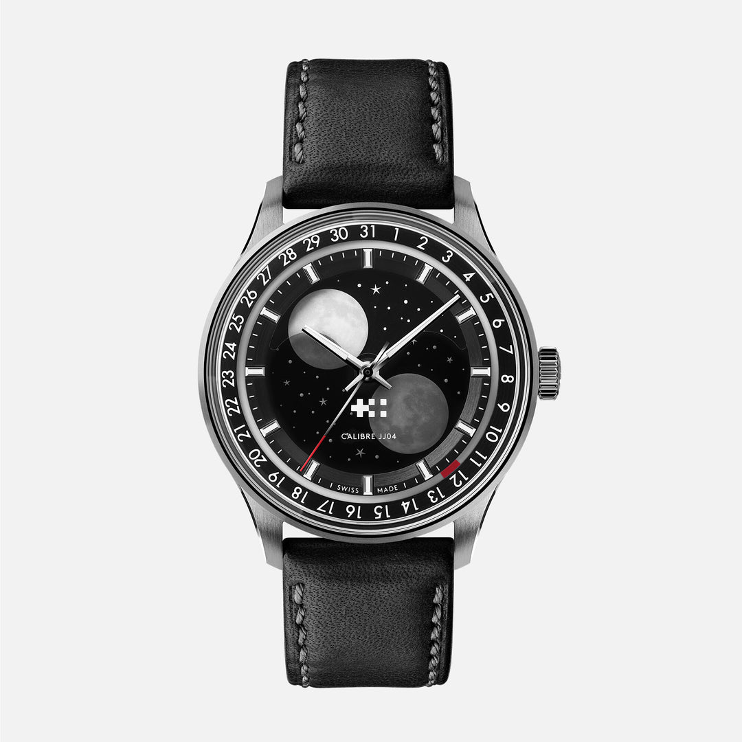 Relógio Christopher Ward C1 Moonglow - Automático - 40.5mm Black