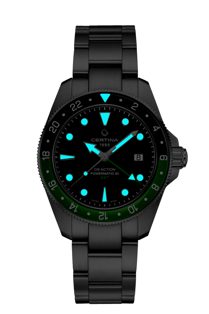 Relógio Certina DS Action GMT Powermatic 80 C032.929.11.051.00 41mm