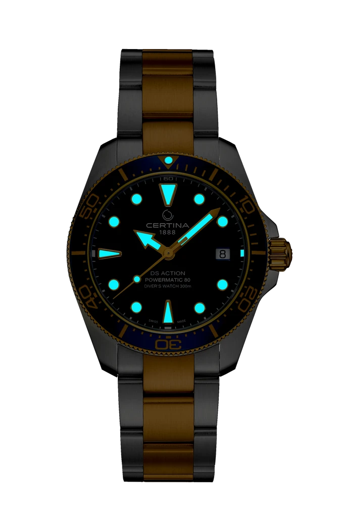 Relógio Certina DS Action Diver 38mm Powermatic 80 C048.807.22.041.00