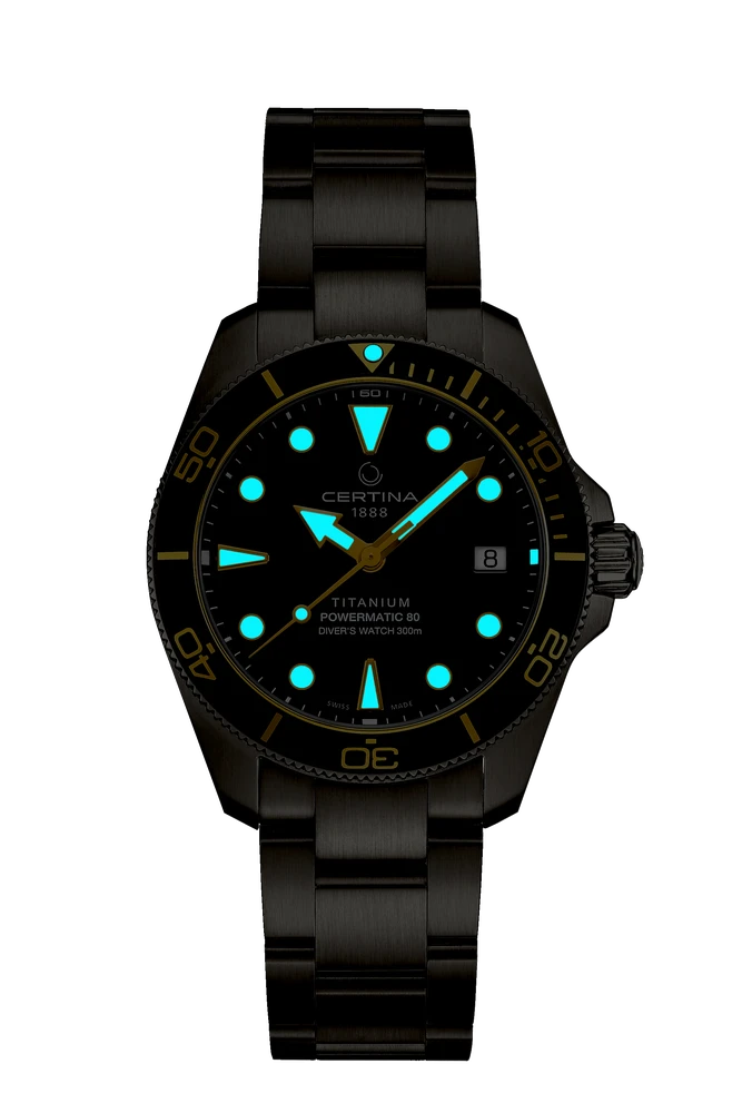 Relógio Certina DS Action Diver 38mm Powermatic 80 C048.807.44.051.00