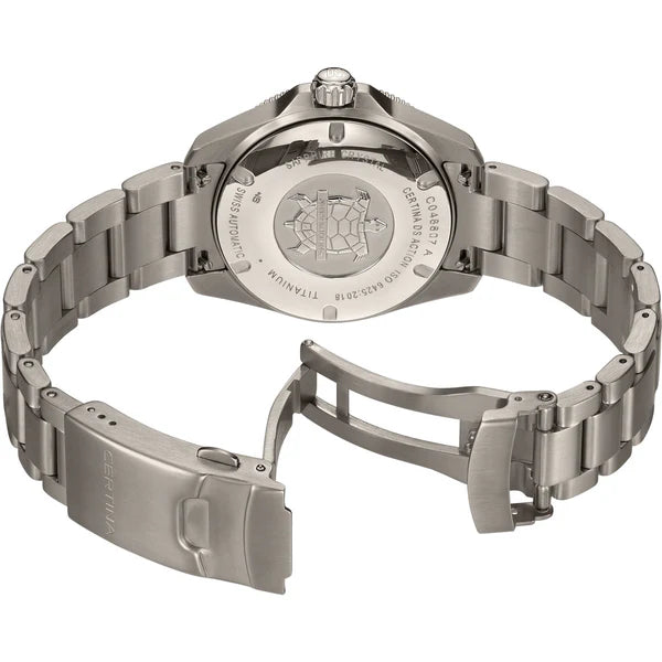 Relógio Certina DS Action Diver 38mm C048.807.44.051.01 Unissex Titânio