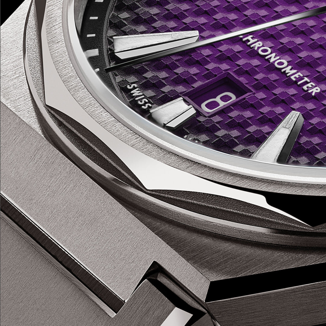 Relógio Christopher Ward The Twelve Roxo - Automático - 40mm