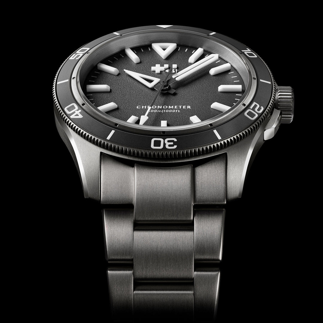 Relógio Christopher Ward C60 Trident Lumière 41mm C60-41C3H31T0KK0-RKO