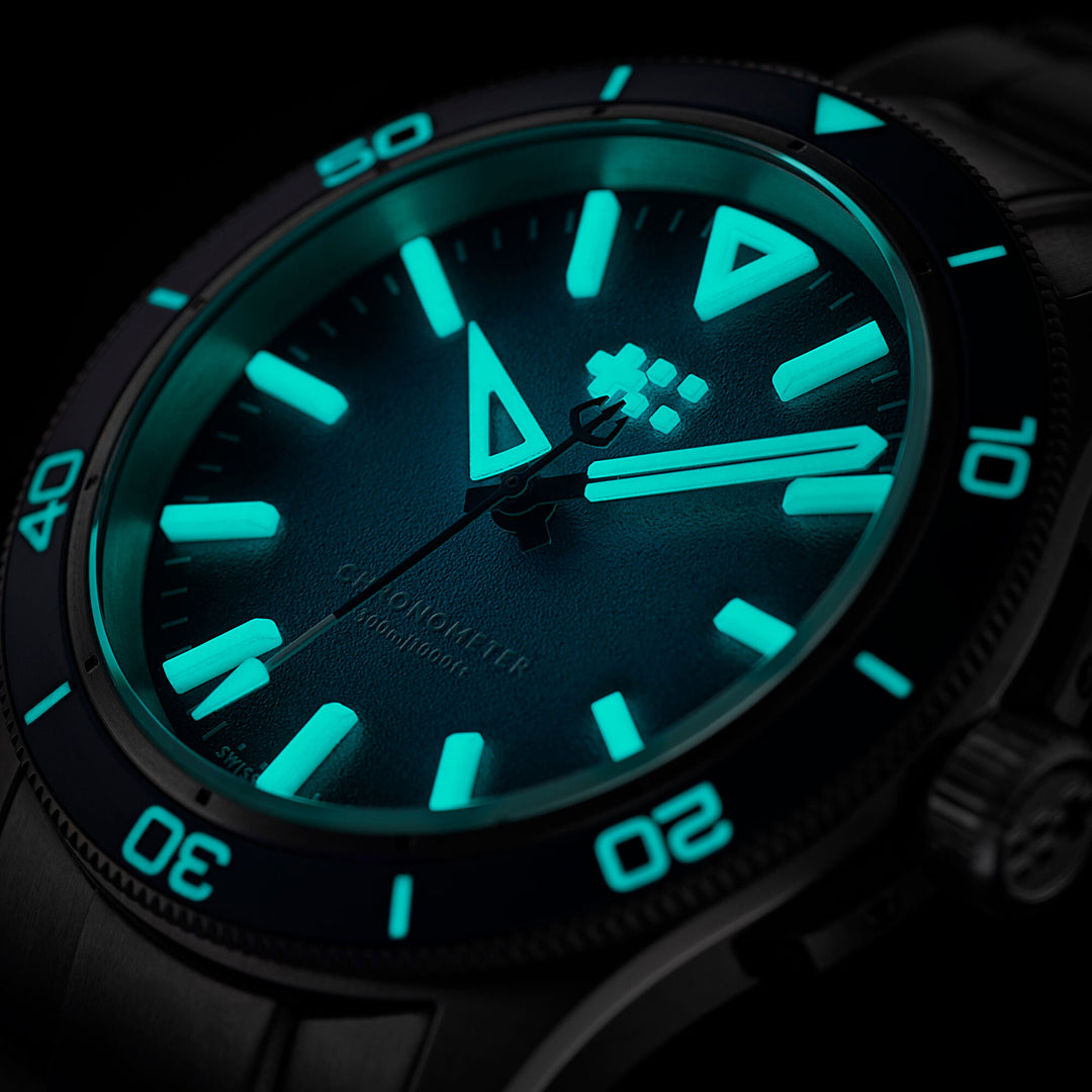 Relógio Christopher Ward C60 Trident Lumière 41mm C60-41C3H31T0KK0-RKO