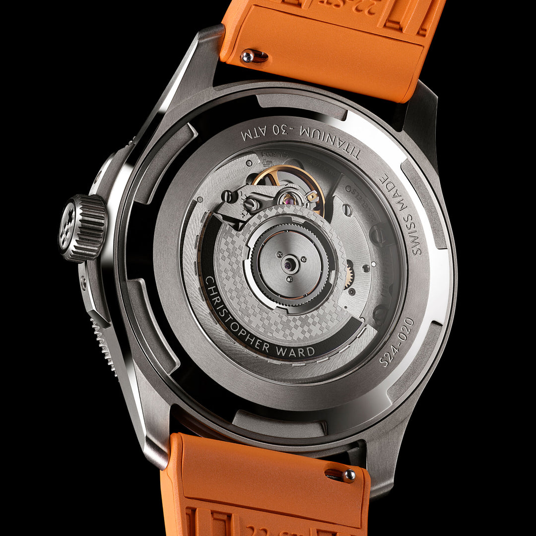 Relógio Christopher Ward C60 Trident Lumière 41mm C60-41C3H31T0KK0-RKO