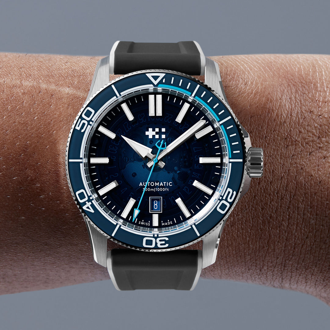 Relógio Christopher Ward C60-42ADA31S0BB3-RKW C60 Sapphire Edge 42mm Automático