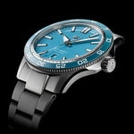 Carregue a imagem no visualizador da Galeria, Relógio Christopher Ward C60 Trident Pro 300 C60-42ADA31S0BB2-B0 42mm Pool Blue

