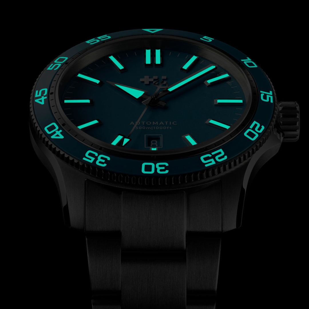 Relógio Christopher Ward C60 Trident Pro 300 C60-42ADA31S0BB2-B0 42mm Pool Blue