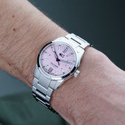 Relógio Christopher Ward C63-36ADA4-S00P0-B0 C63 Sealander Automático 36mm   Pink