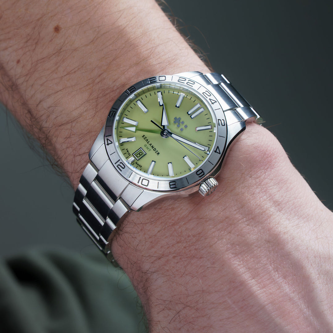 Relógio Christopher Ward C63-39AGM4-S00V0-B0 C63 Sealander GMT 39mm Automático