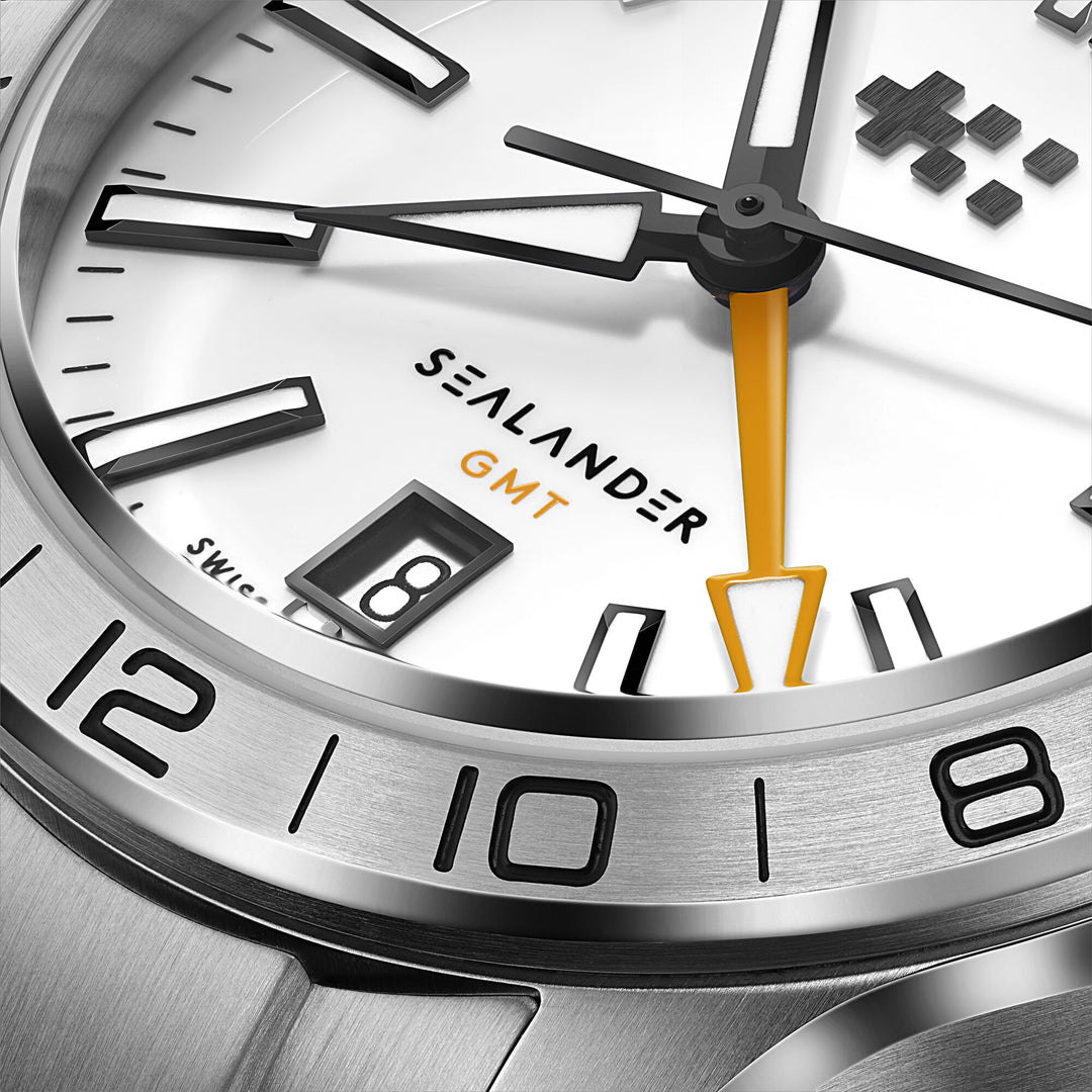 Relógio Christopher Ward C63 Sealander GMT 39mm Automático C63-39AGM4-S00W0-B0