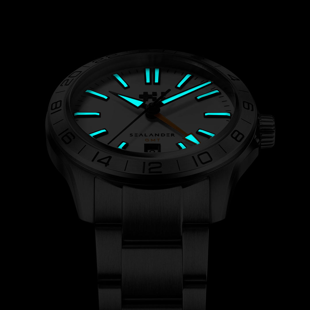 Relógio Christopher Ward C63 Sealander GMT 39mm Automático C63-39AGM4-S00W0-B0