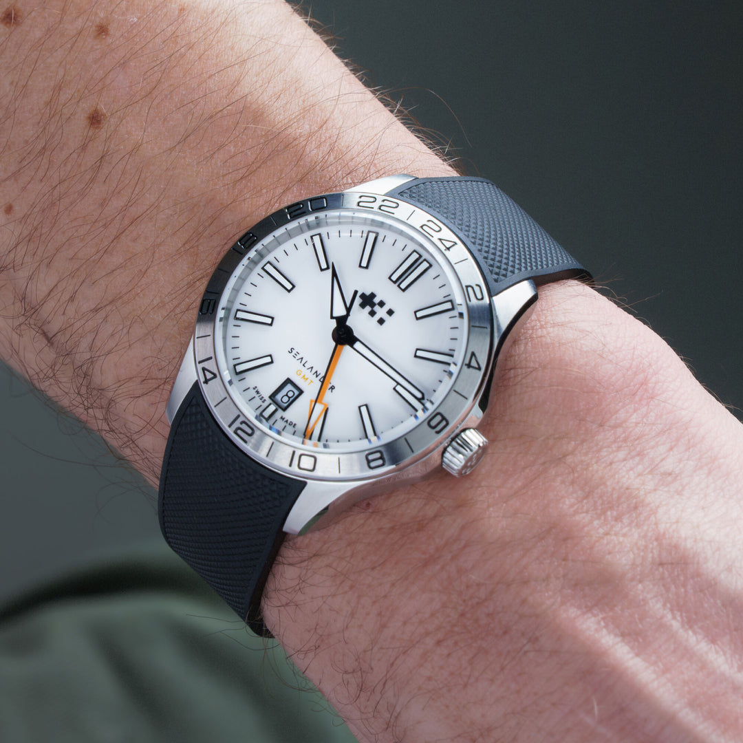 Relógio Christopher Ward C63-39AGM4-S00W0-RK C63 Sealander GMT 39mm