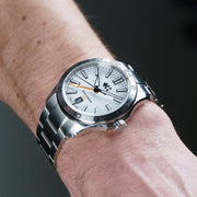 Relógio Christopher Ward C63 Sealander GMT 42mm Automático GMT C63-42AGM4-S00W0-B0