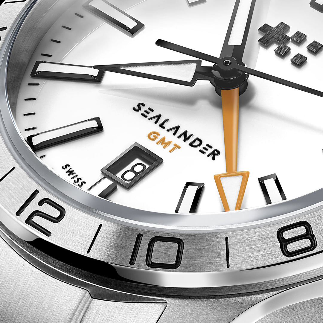 Relógio Christopher Ward C63 Sealander GMT 42mm Automático GMT C63-42AGM4-S00W0-B0
