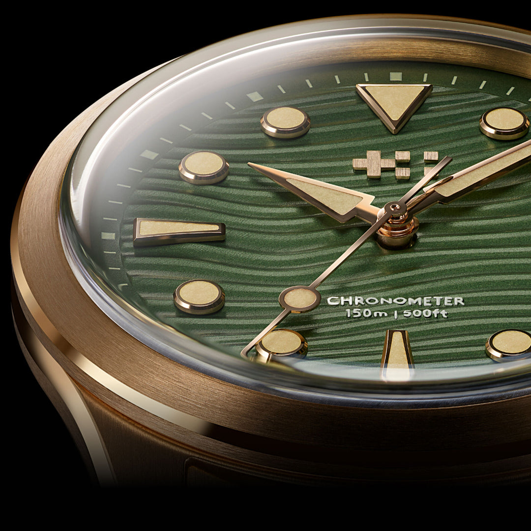 Relógio Christopher Ward C65-38C3H4-B00V0-WC C65 Dune Aeolian Bronze 38mm