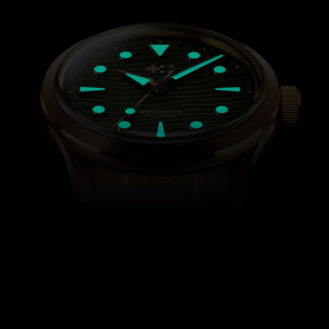 Relógio Christopher Ward C65-38C3H4-B00V0-WC C65 Dune Aeolian Bronze 38mm