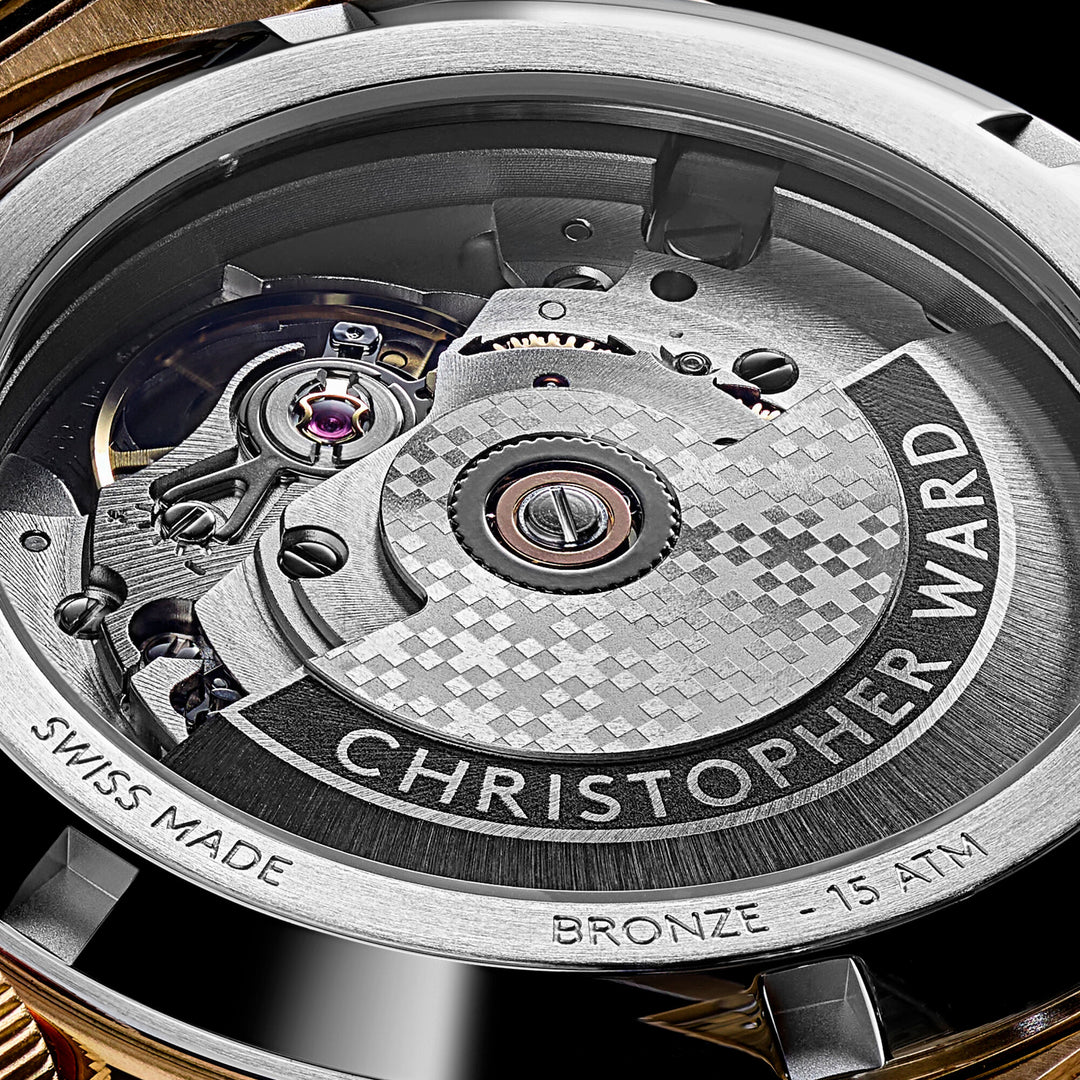 Relógio Christopher Ward C65-38C3H4-B00V0-WC C65 Dune Aeolian Bronze 38mm