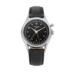 Carregue a imagem no visualizador da Galeria, Relógio Vulcain 100169A06.BAL301 Cricket Tradition 36 mm - Black &amp; Gold
