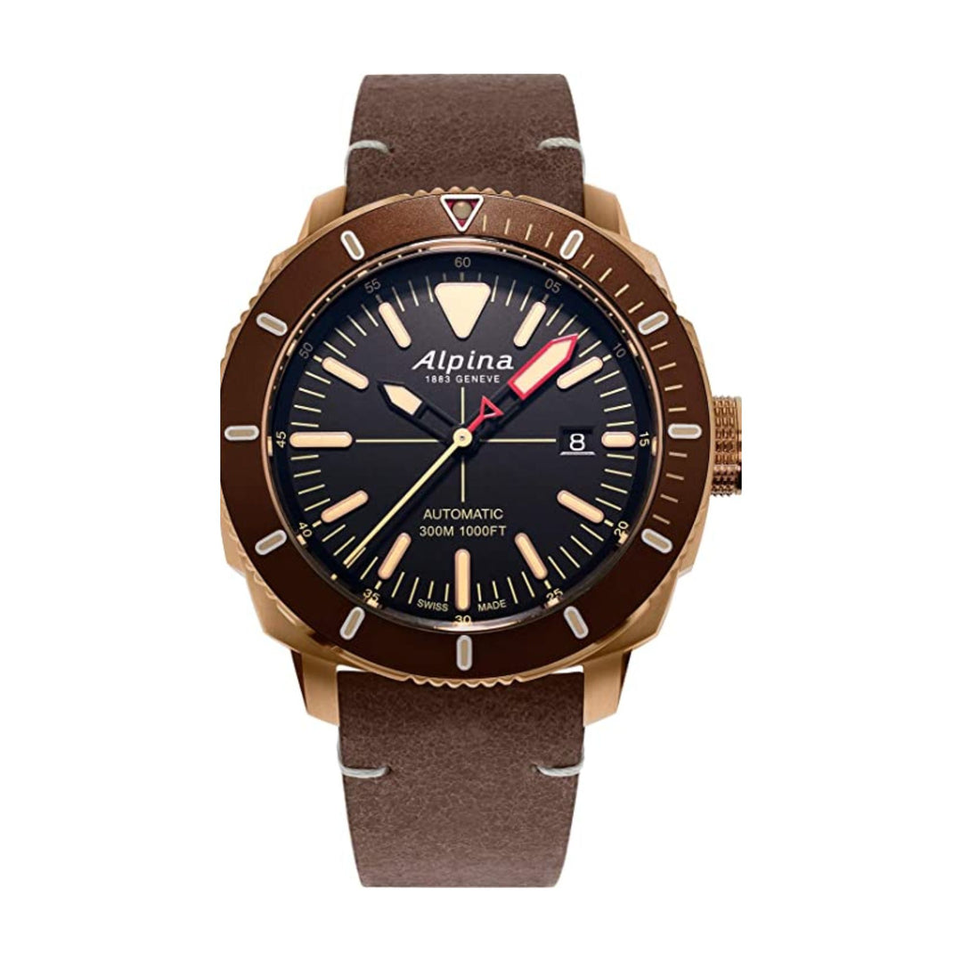 Relógio Alpina Seastrong Diver 300 AL-525LBBR4V4 - Automático - 44mm - Pendulum Relojoaria