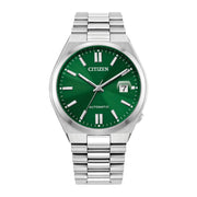Relógio Citizen Tsuyosa NJ015 Verde - Automático - 40mm - Pendulum Relojoaria