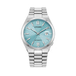 Carregue a imagem no visualizador da Galeria, Relógio Citizen Tsuyosa NJ015 Tiffany Blue - Automático - 40mm - Pendulum Relojoaria
