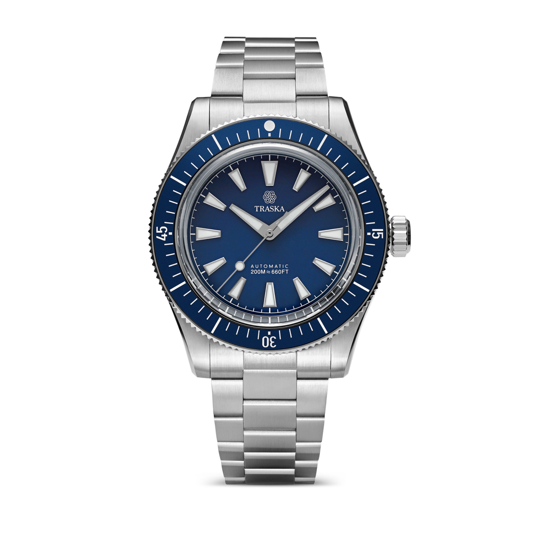 Relógio TRASKA Freediver Chaouen Blue