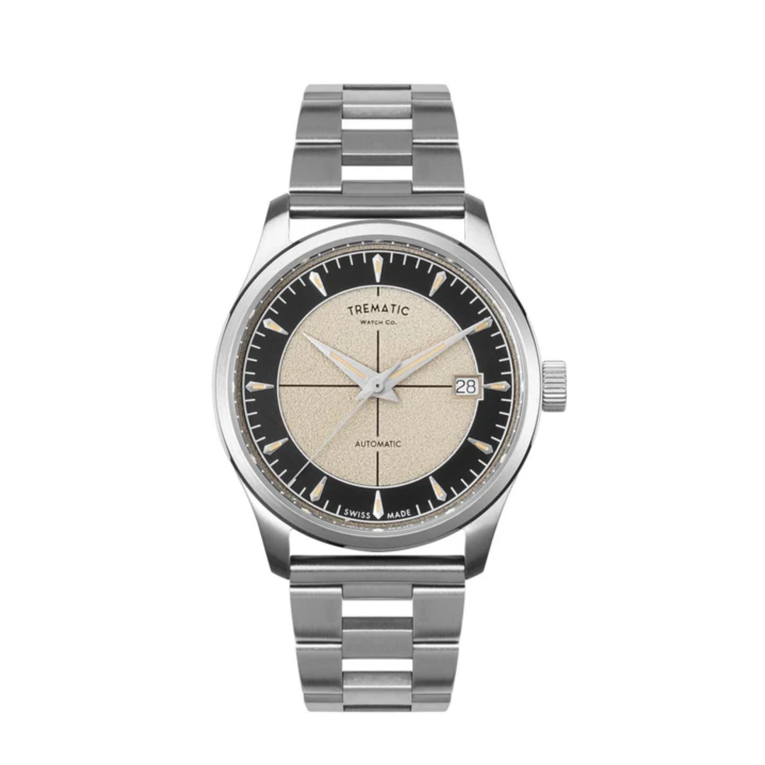 Relógio Trematic ZY6 tortora 38mm bracelet by Forstner Automático