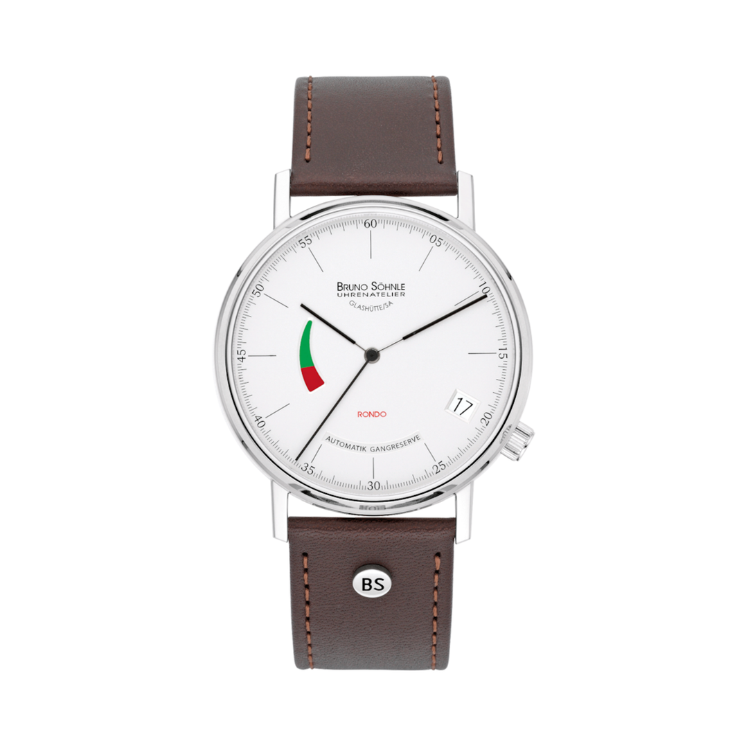Relógio Bruno Söhnle Glashütte Rondo Automatik Gangreserve - Limitierte Edition 17-12223-241