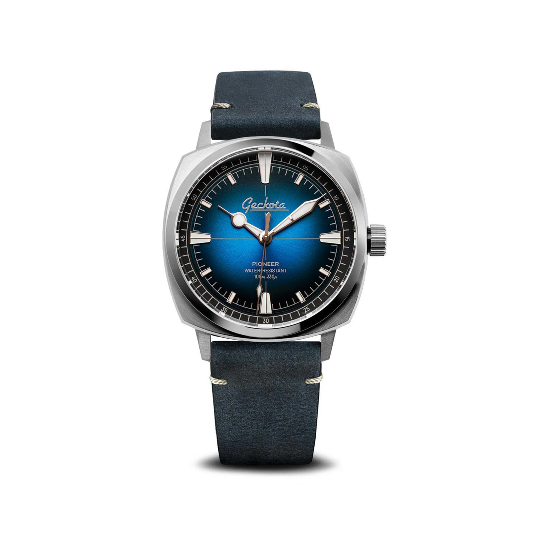 Relógio Geckota Pioneer Classic Edition Sapphire Blue