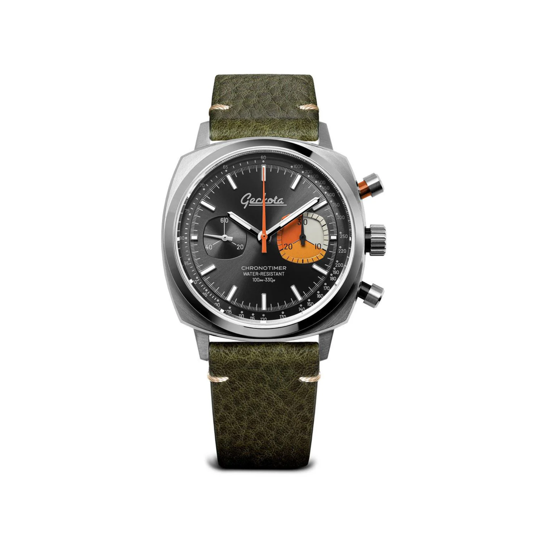 Relógio Geckota Chronotimer Sports Edition Slate Grey