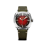 Carregue a imagem no visualizador da Galeria, Relógio Geckota Pioneer Automatic Watch Brushed Red Dial