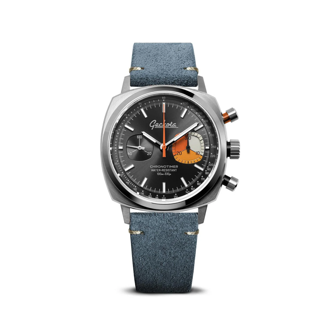 Relógio Geckota Chronotimer Sports Edition Slate Grey