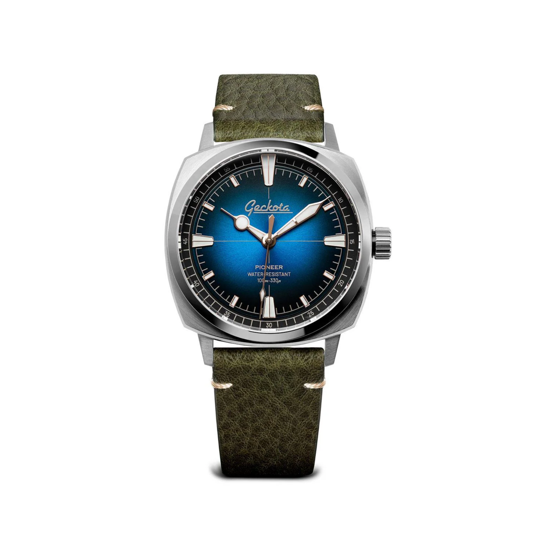 Relógio Geckota Pioneer Classic Edition Sapphire Blue