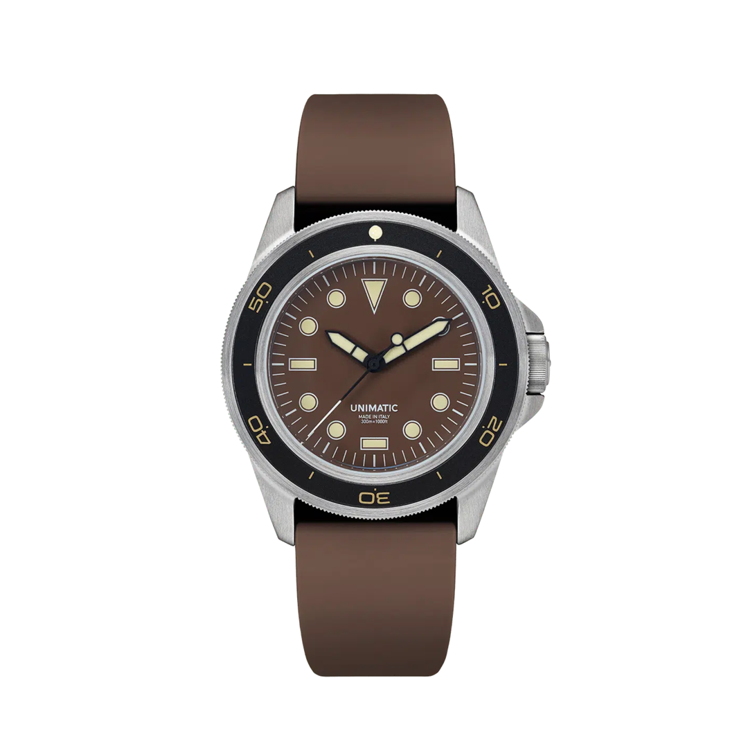 Relógio UNIMATIC Modello Uno U1-DHBR Limited Edition – Diver Edition of 300 UWK-U1-DHBR