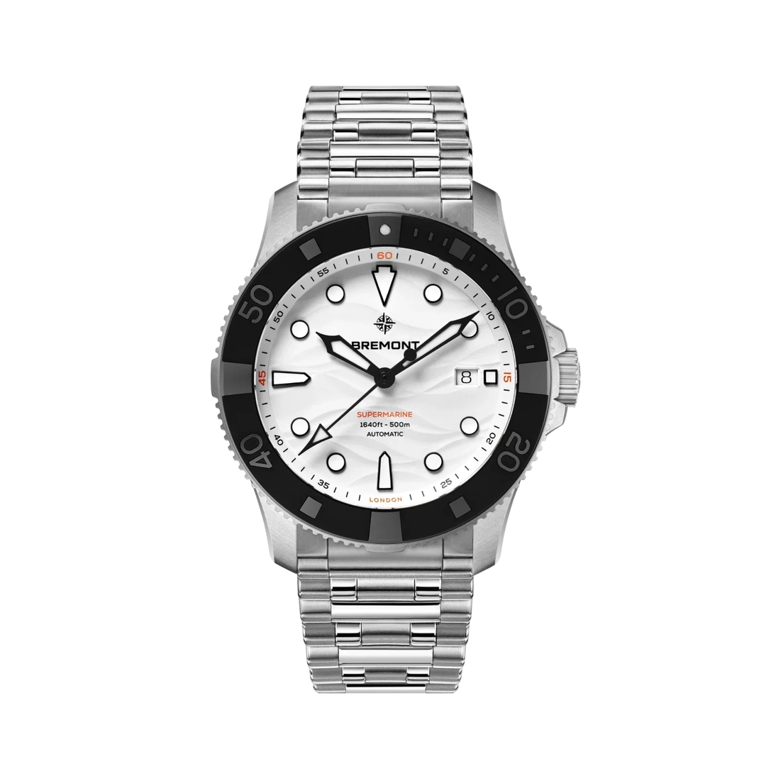 Relógio Bremont Supermarine 500m, Polar White
