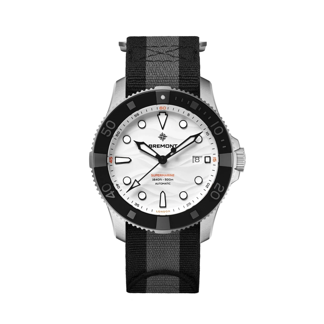 Relógio Bremont Supermarine 500m, Polar White