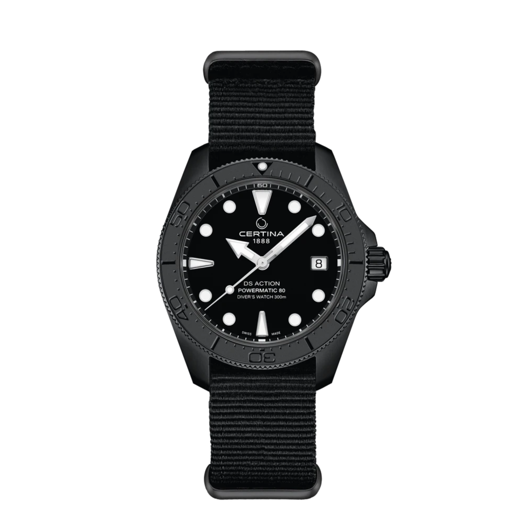 Relógio Certina DS Action Diver 38mm Powermatic 80 C048.807.38.051.00