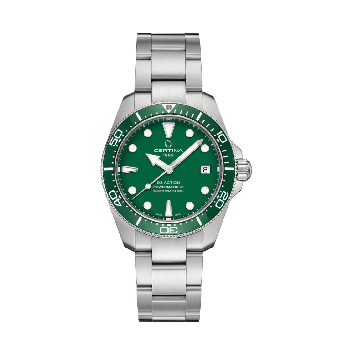 Relógio Certina DS Action Diver 38mm Powermatic 80 C048.807.11.091.00