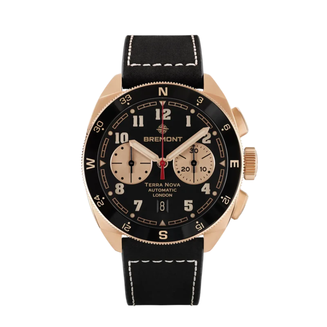 Relógio Bremont Terra Nova Jimmy Chin Chronograph, Rose Gold