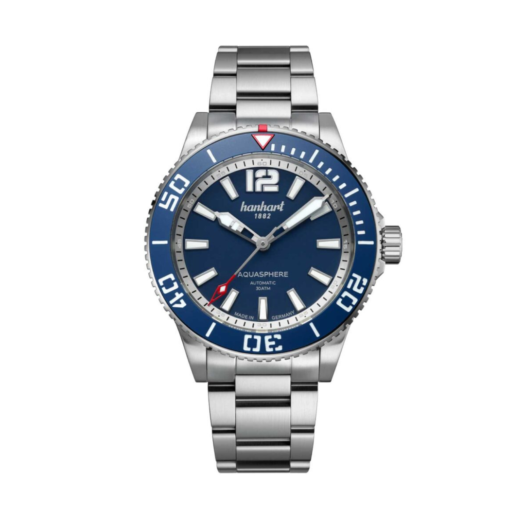 Relógio Hanhart AQUASPHERE FreeFall Blue, 42mm 772.270-6428