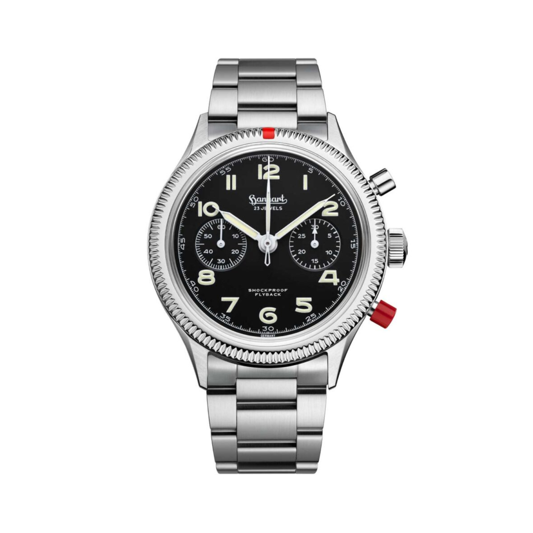 Relógio Hanhart 417 ES Heritage Flyback, 42mm H721.212-6428