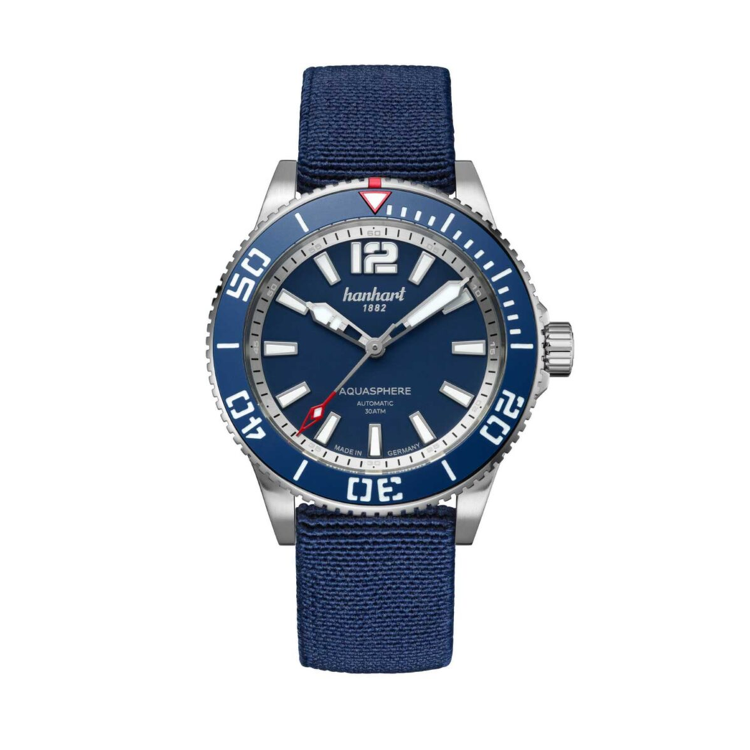 Relógio Hanhart AQUASPHERE FreeFall Blue, 42mm 772.270-3338