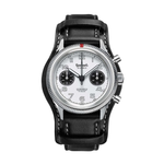 Carregue a imagem no visualizador da Galeria, Relógio Hanhart 417 ES 1954 Flyback Panda, 39 mm H701.201-