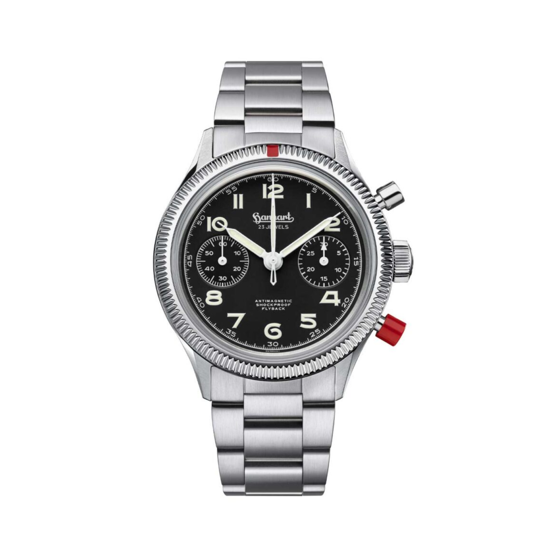 Relógio Hanhart 417 ES 1954 Heritage Flyback, 39mm H701.212-6428