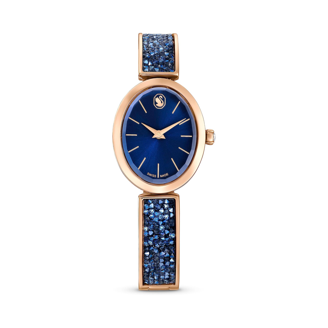 Relógio Feminino Swarovski Crystal Rock Oval Watch 5656822