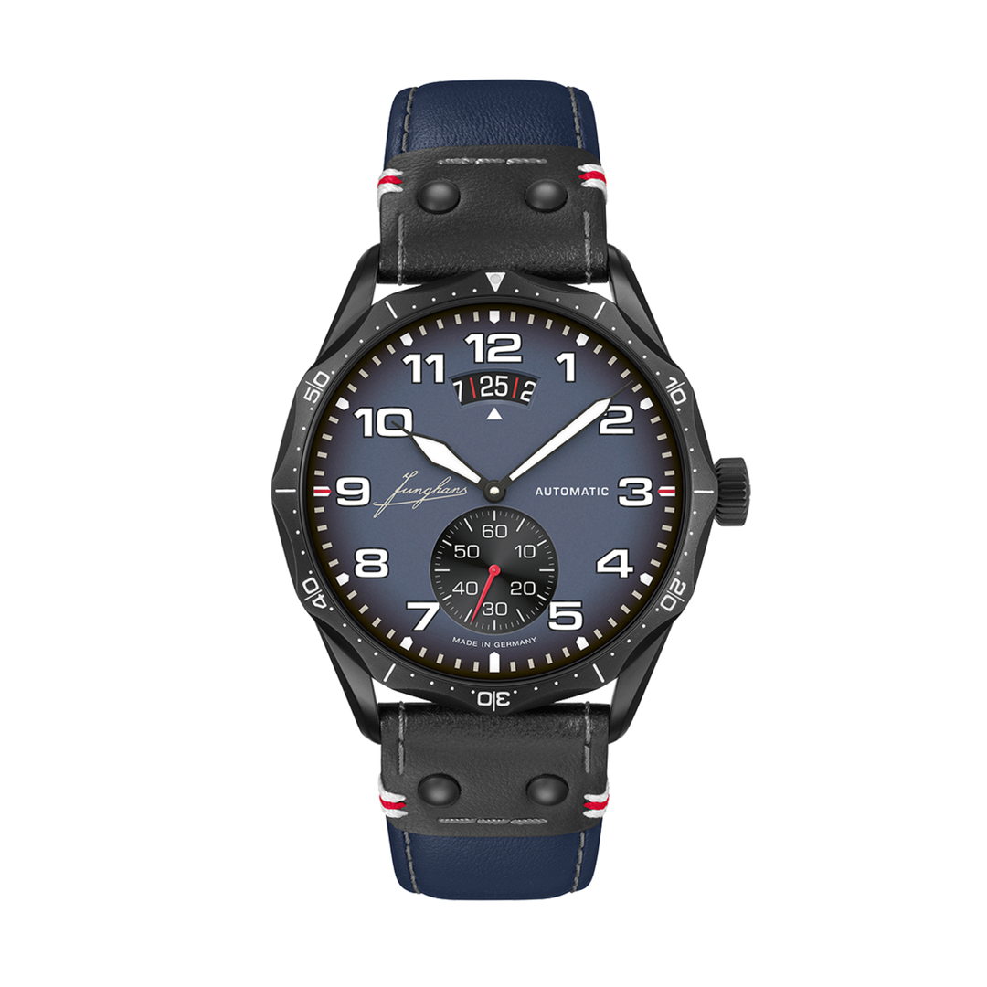 Relógio Junghans Pilot Automático Navy Blue 27/4397.00