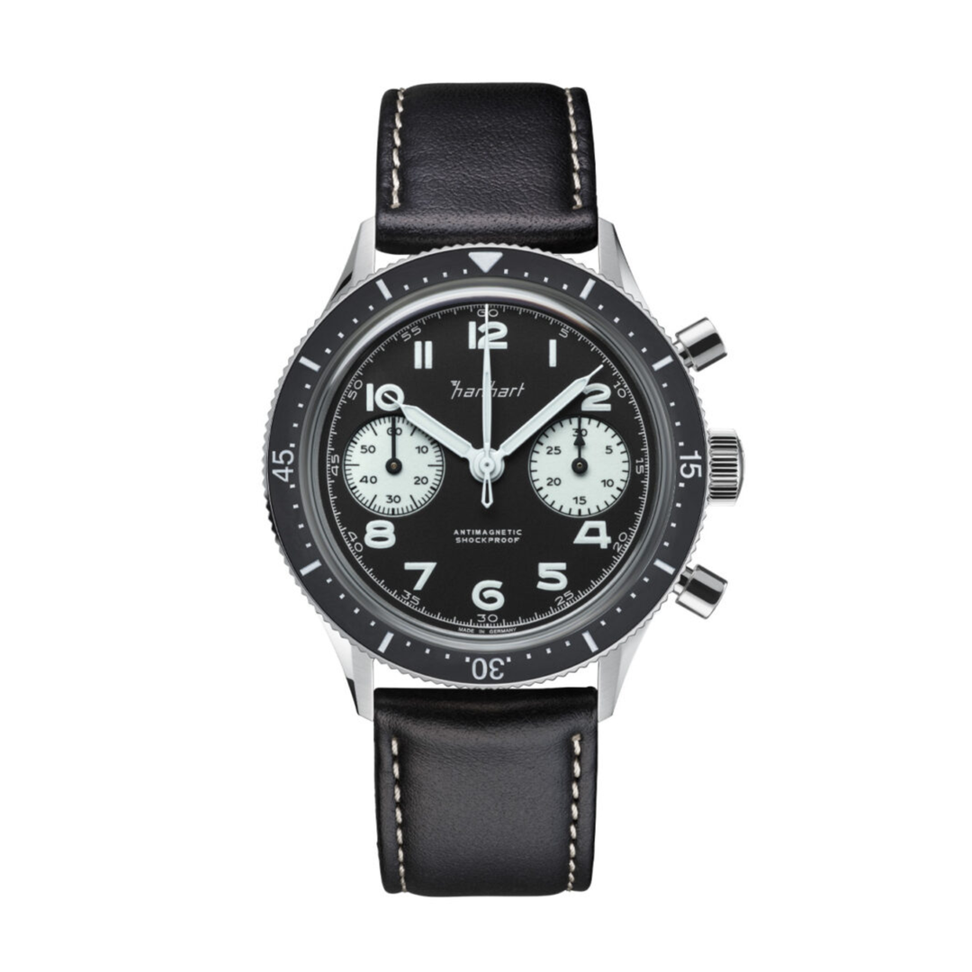 Relógio Hanhart 415 ES Reverse Panda, 39 mm H703.211-