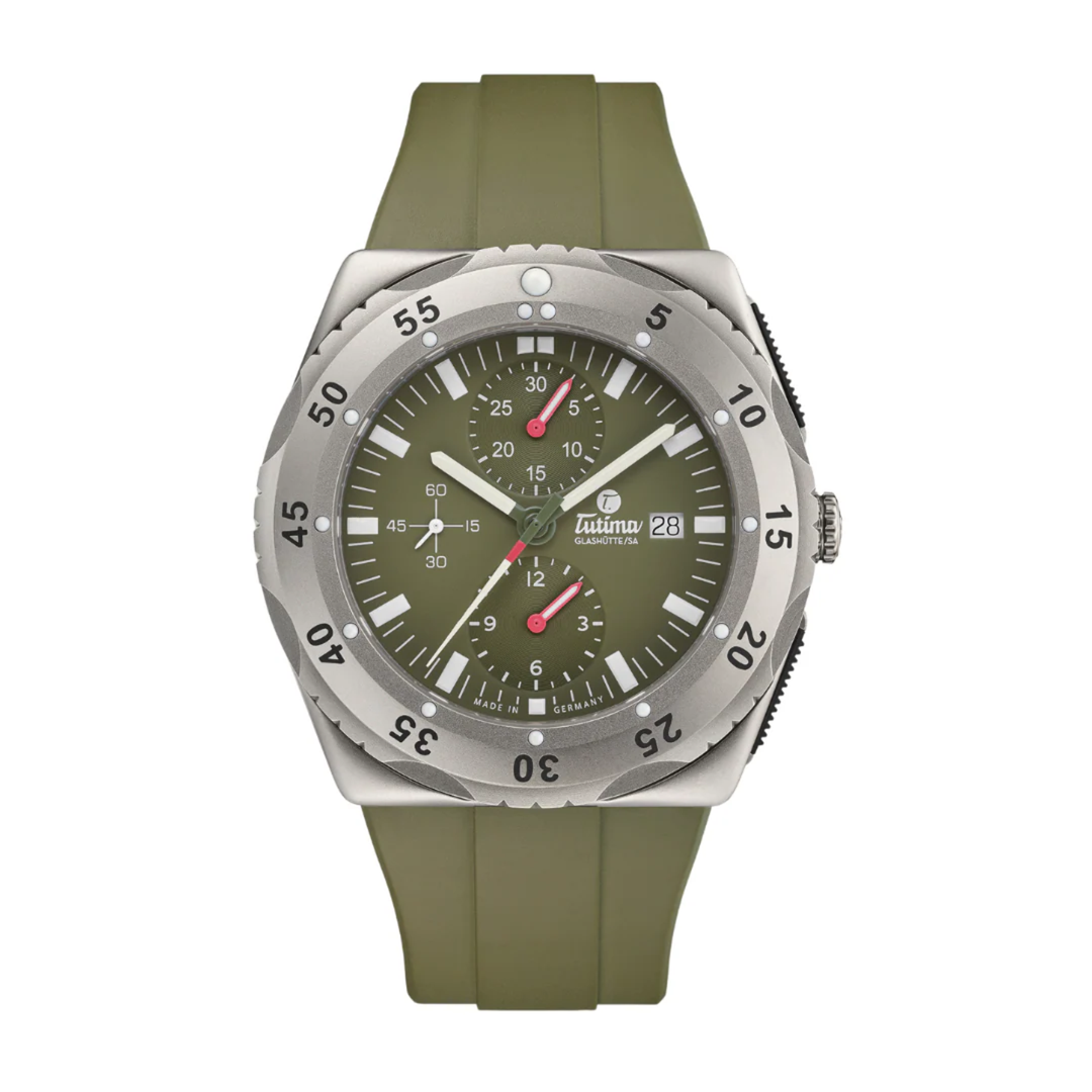 Relógio Tutima Glashütte 6451-53 M2 MARA SAFARI CHRONOGRAPH